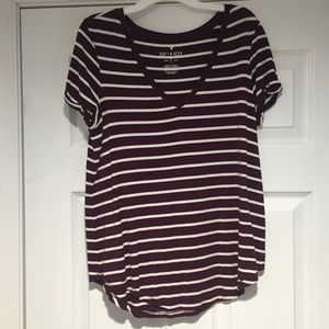 ae soft & sexy striped tee!